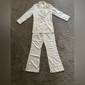 Women’s White Suit